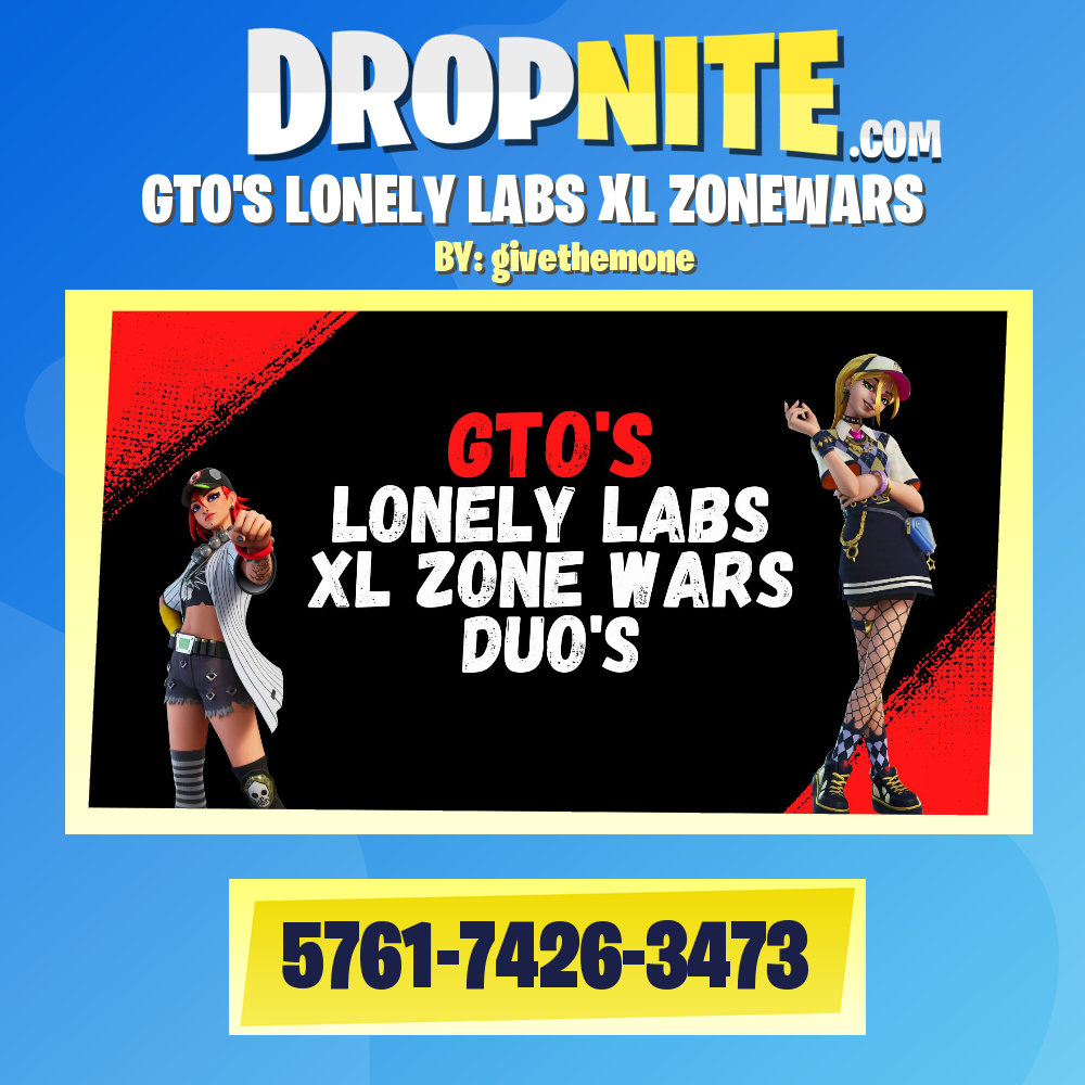 GTO'S LONELY LABS XL ZONEWARS