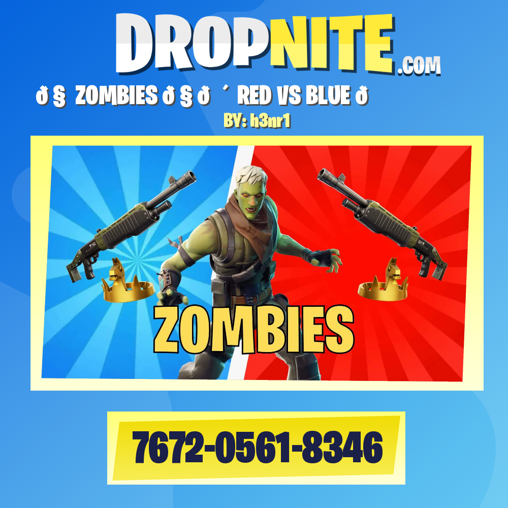 🧟 ZOMBIES 🧟🔴 RED VS BLUE 🔵