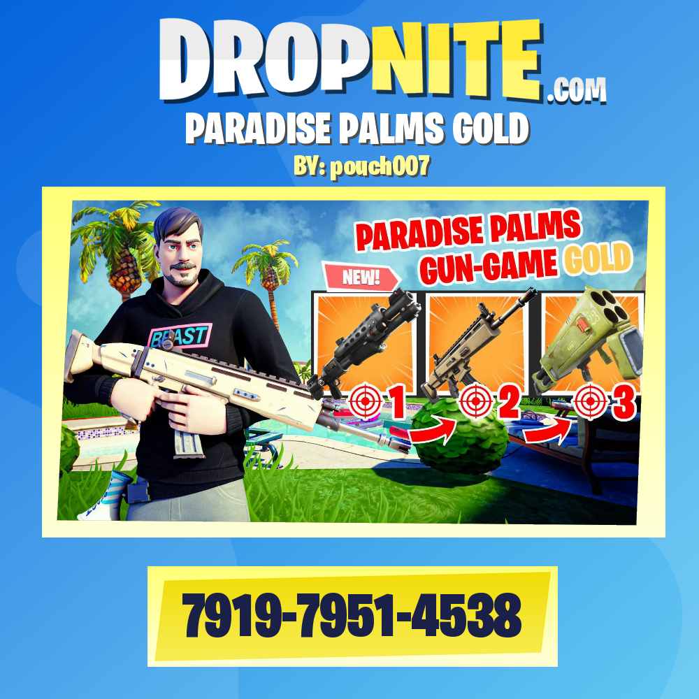 PARADISE PALMS GOLD