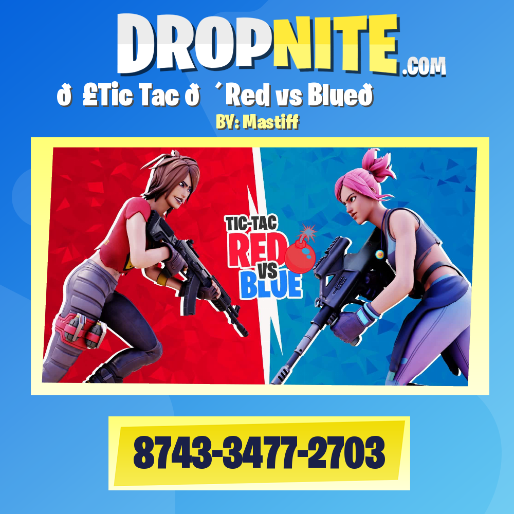 💣Tic Tac 🔴Red vs Blue🔵
