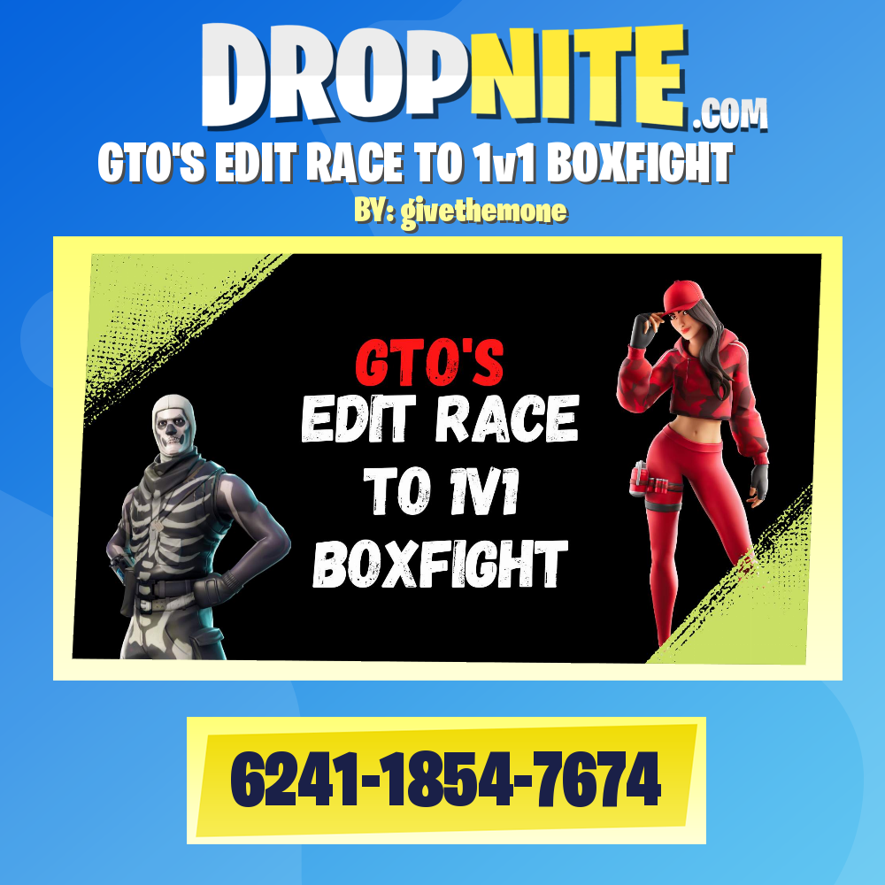 GTO'S EDIT RACE TO 1v1 BOXFIGHT