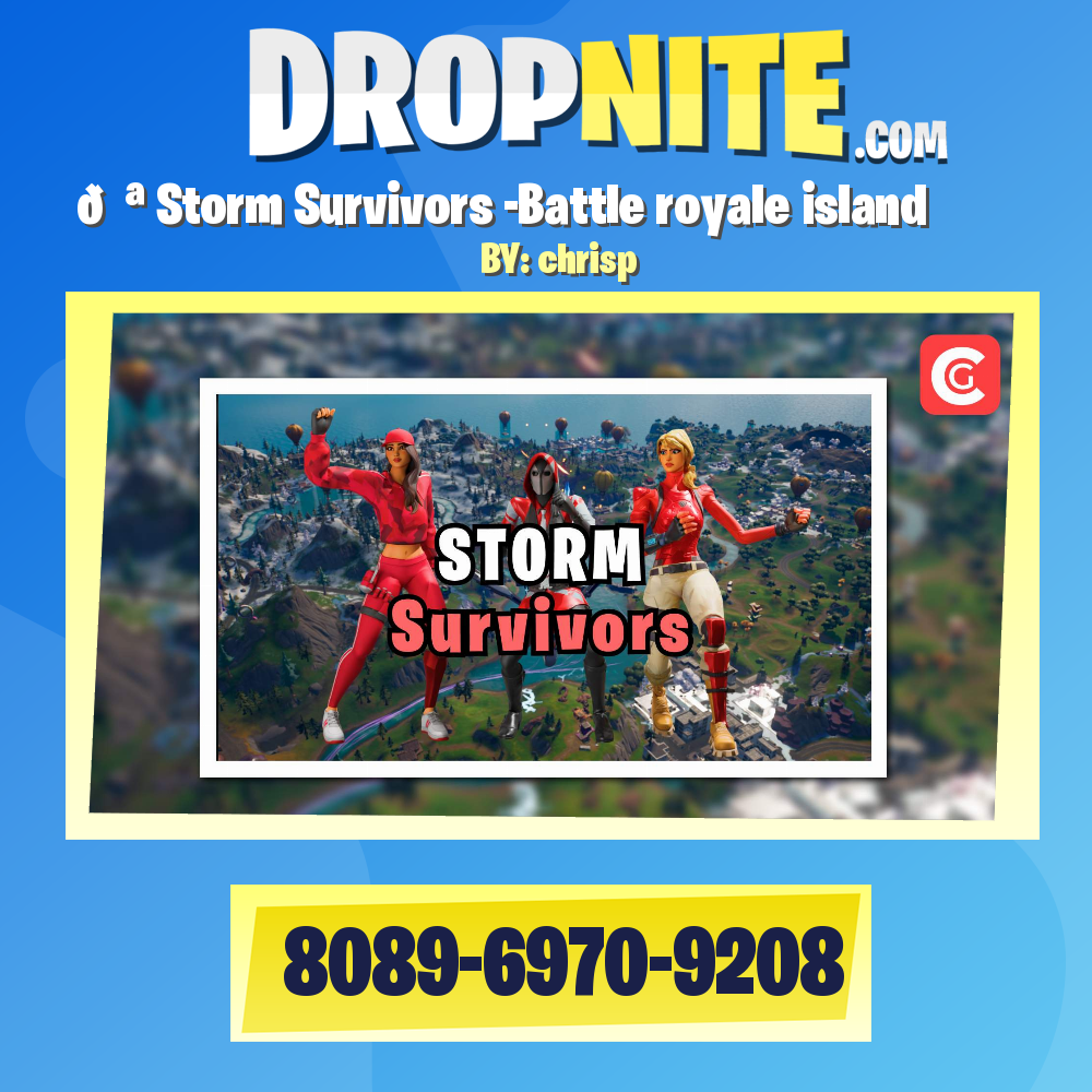 🌪 Storm Survivors -Battle royale island