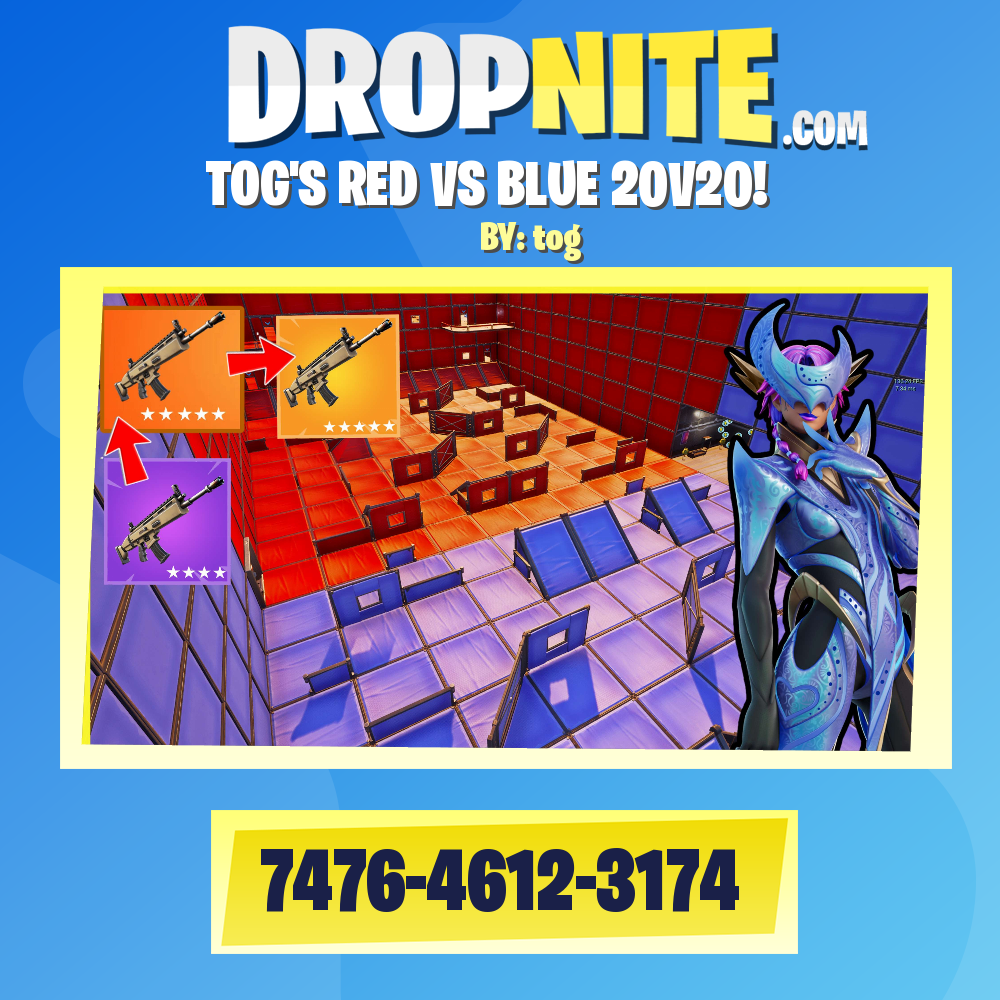 TOG'S RED VS BLUE 20V20!