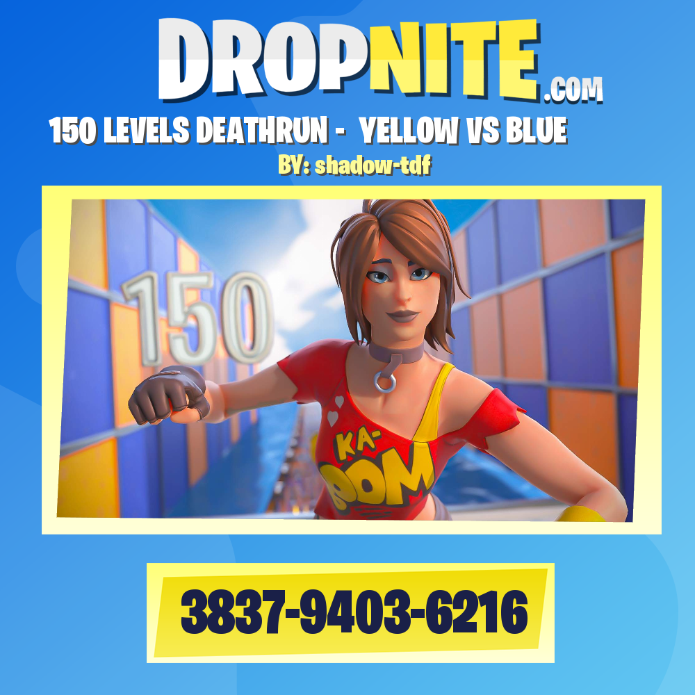 150 LEVELS DEATHRUN -  YELLOW VS BLUE