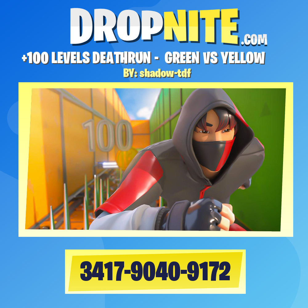 +100 LEVELS DEATHRUN -  GREEN VS YELLOW