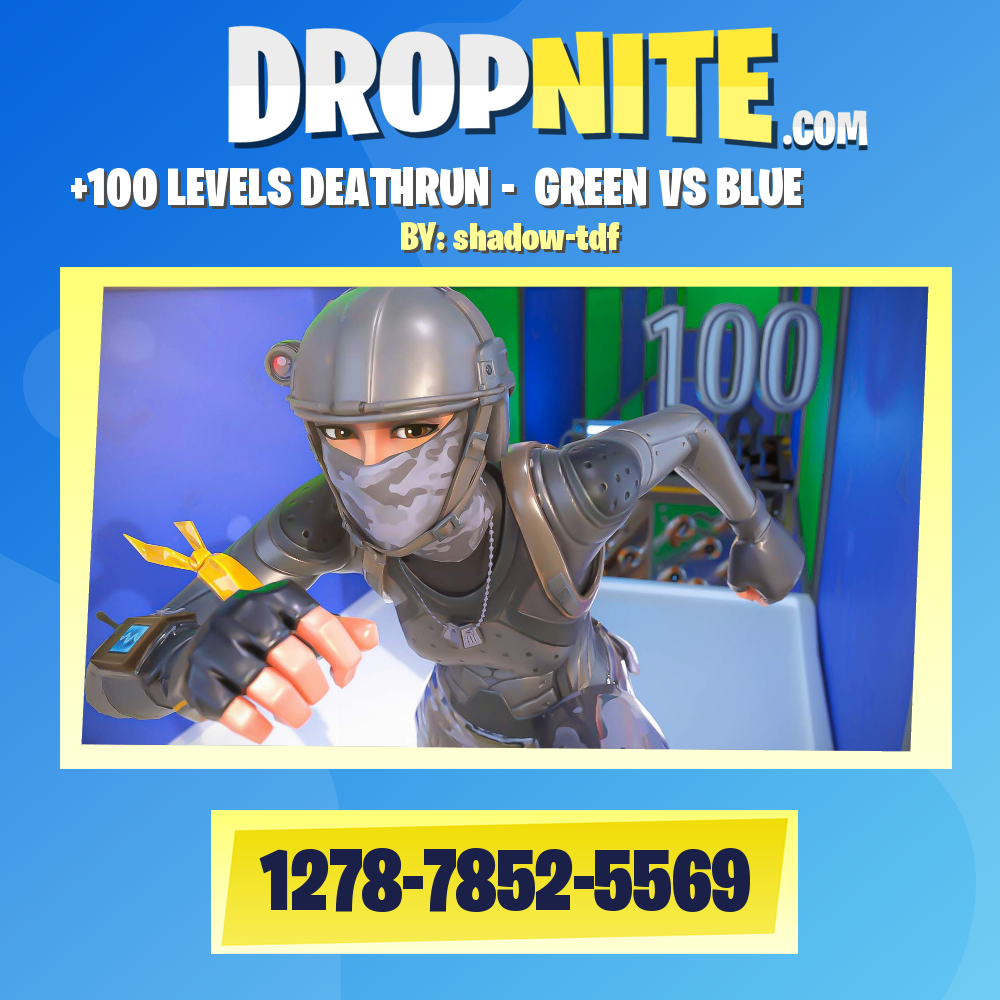 +100 LEVELS DEATHRUN -  GREEN VS BLUE