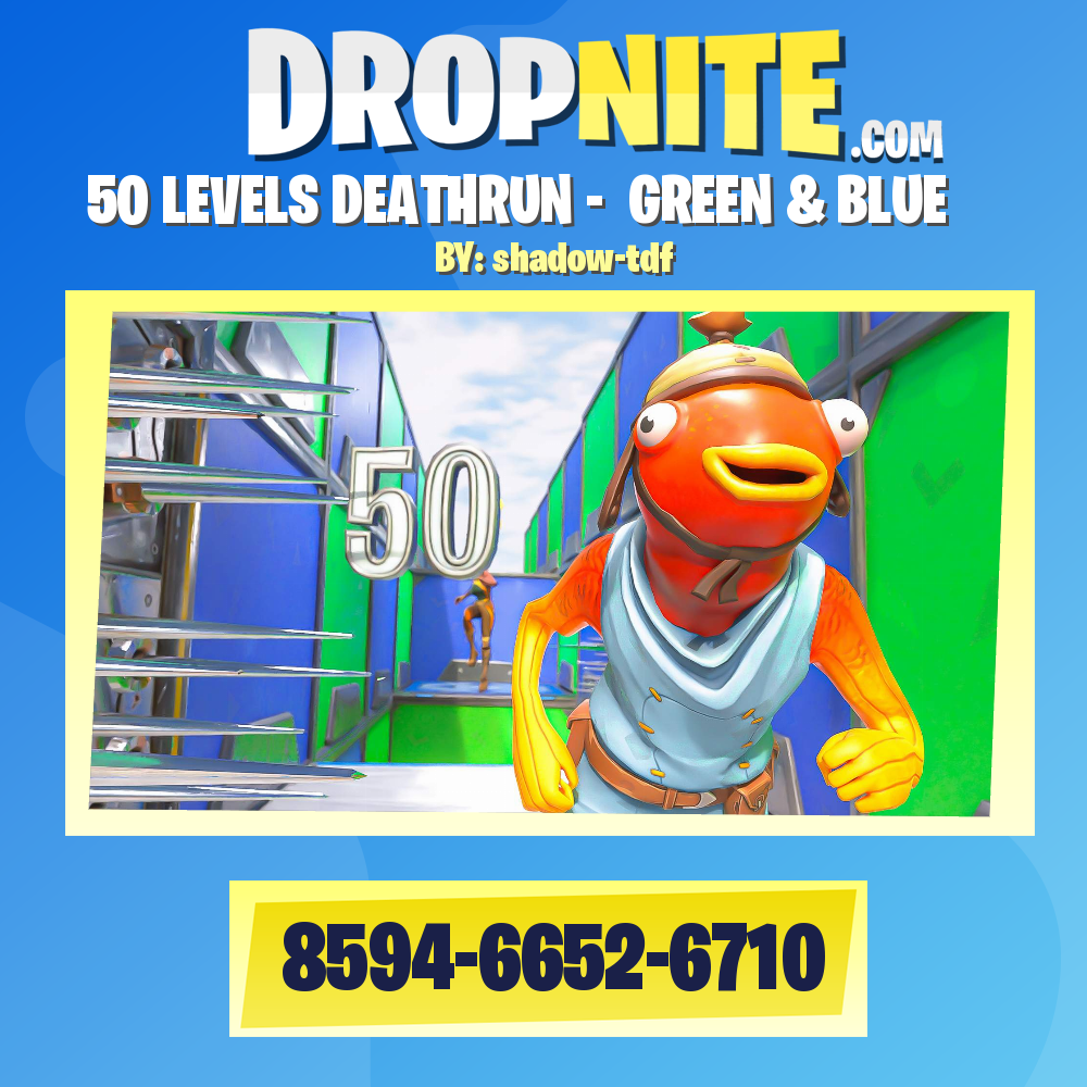 50 LEVELS DEATHRUN -  GREEN & BLUE