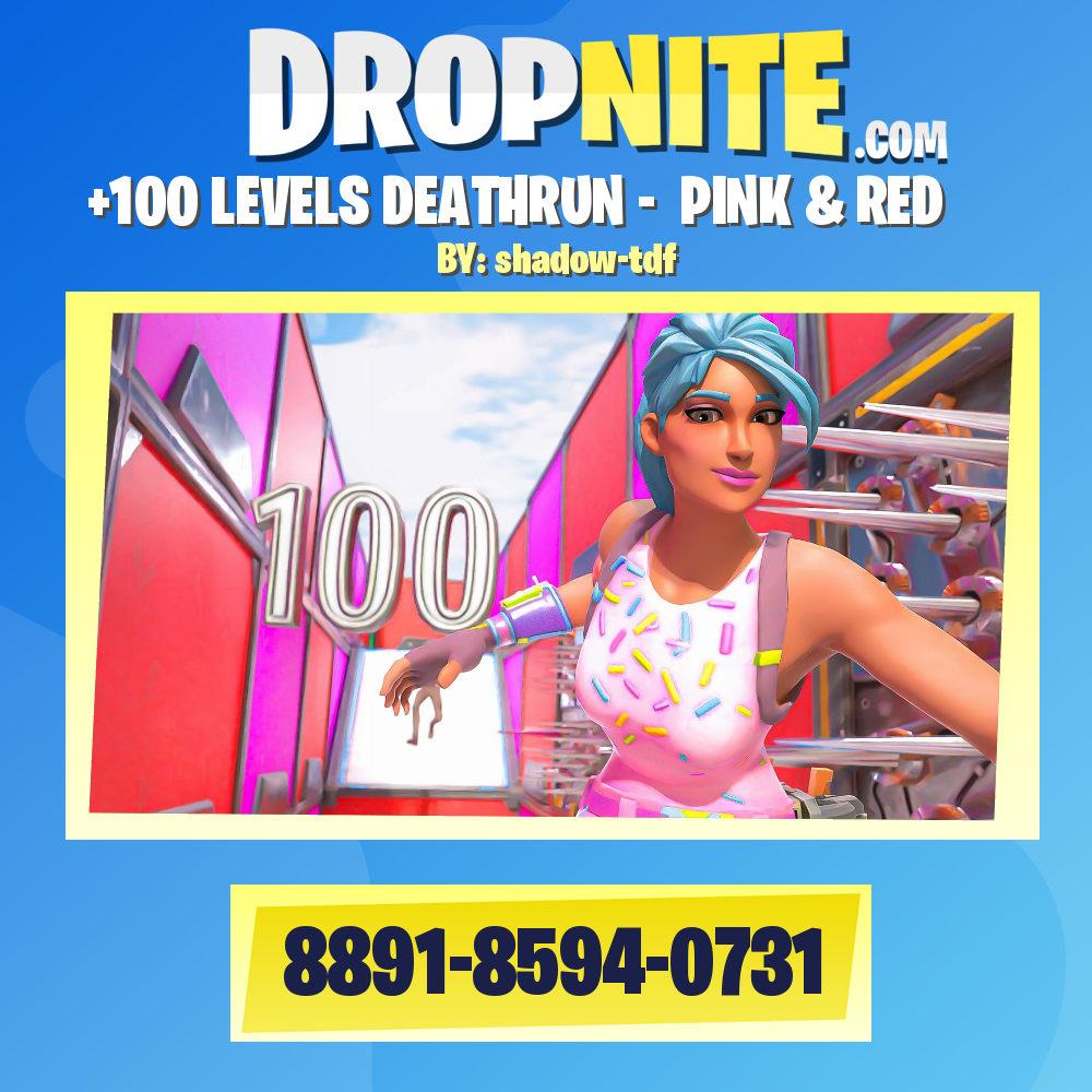 +100 LEVELS DEATHRUN -  PINK & RED