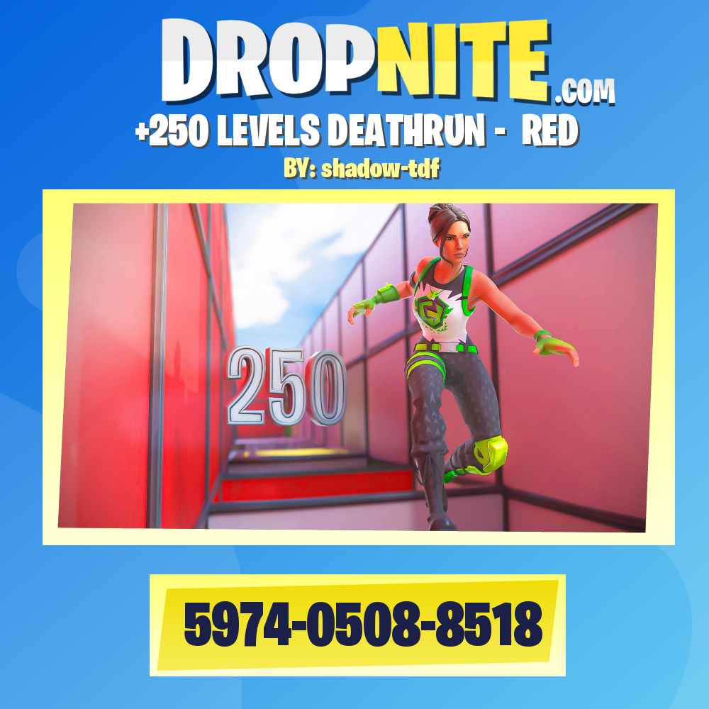+250 LEVELS DEATHRUN -  RED