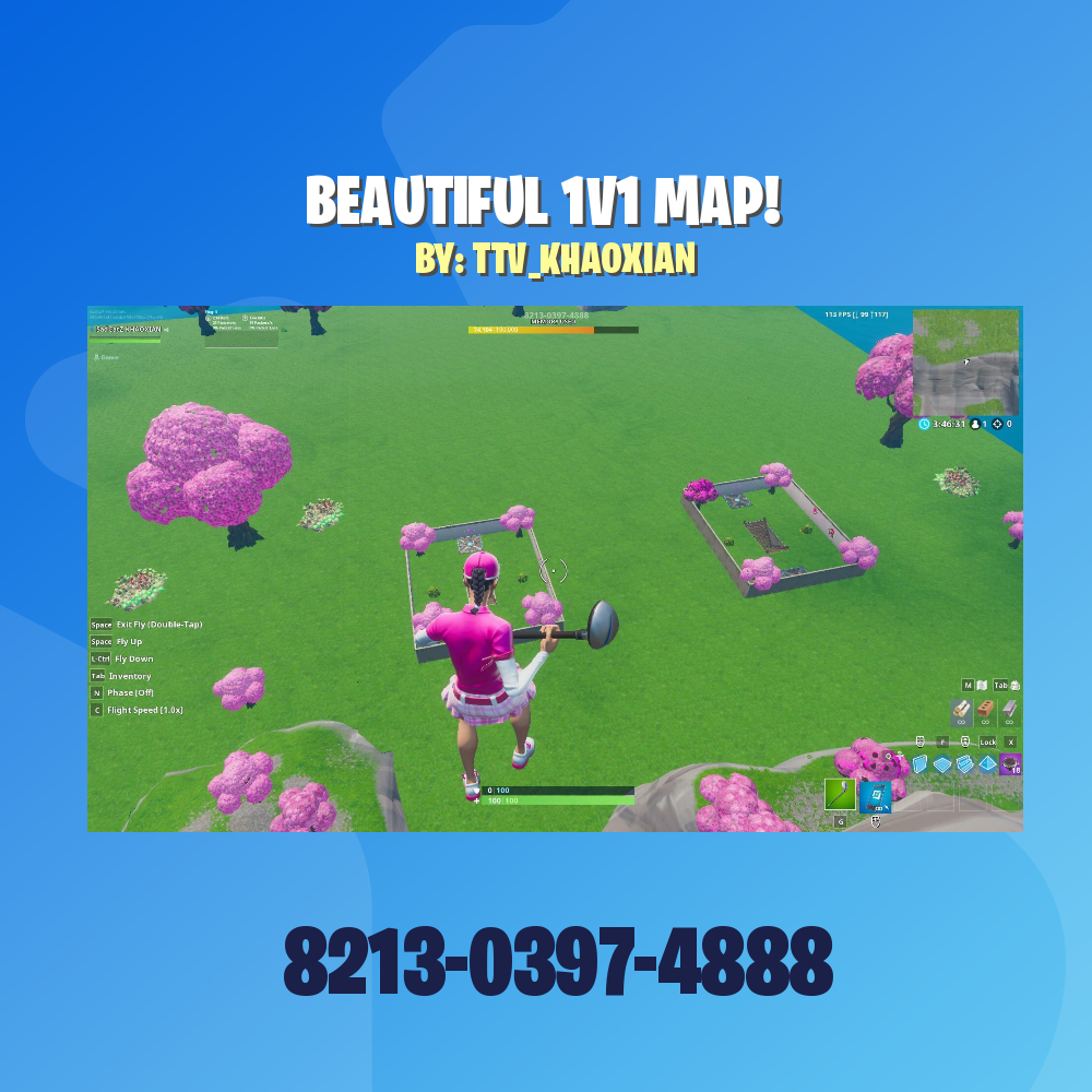 BEAUTIFUL 1V1 MAP!