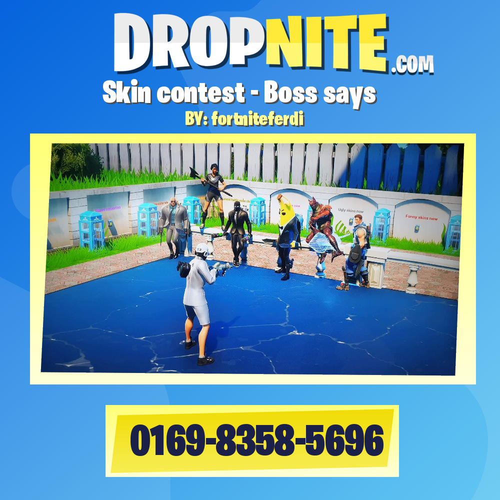 Skin contest - Boss says