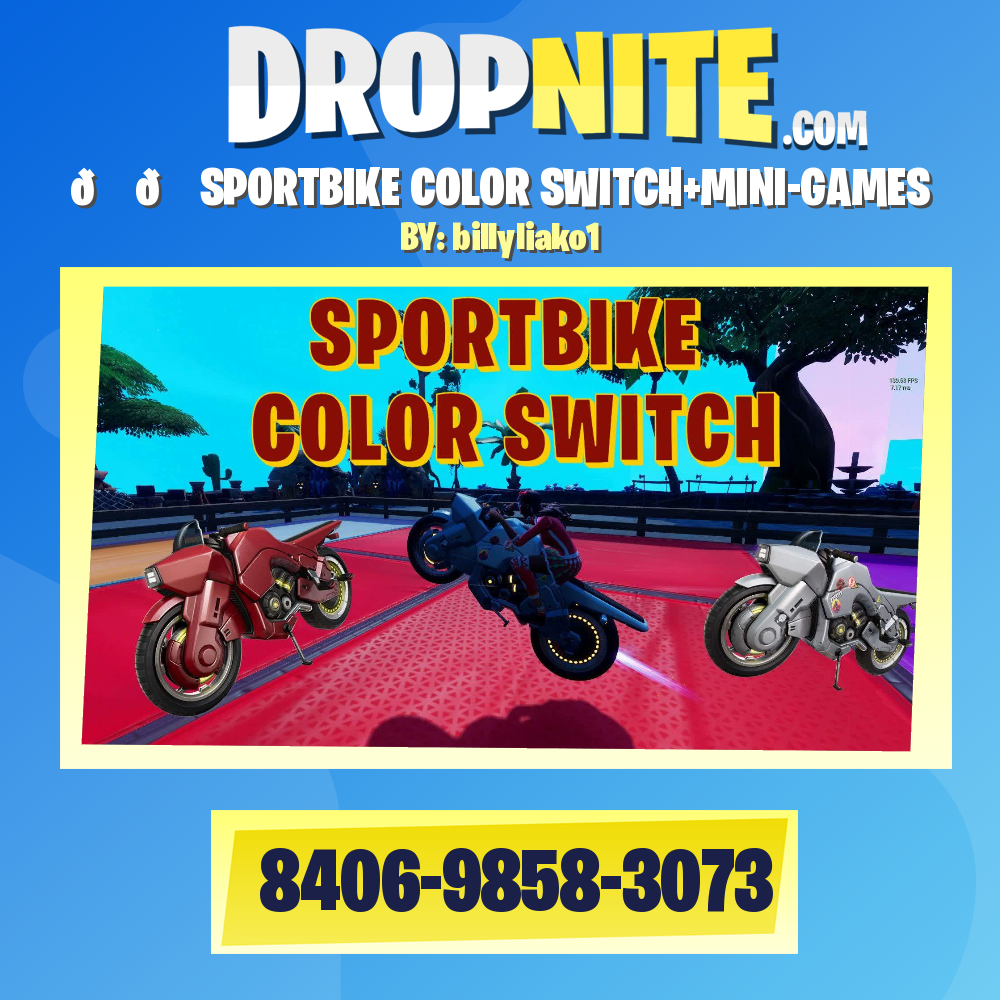 🌈 🏍️SPORTBIKE COLOR SWITCH+MINI-GAMES