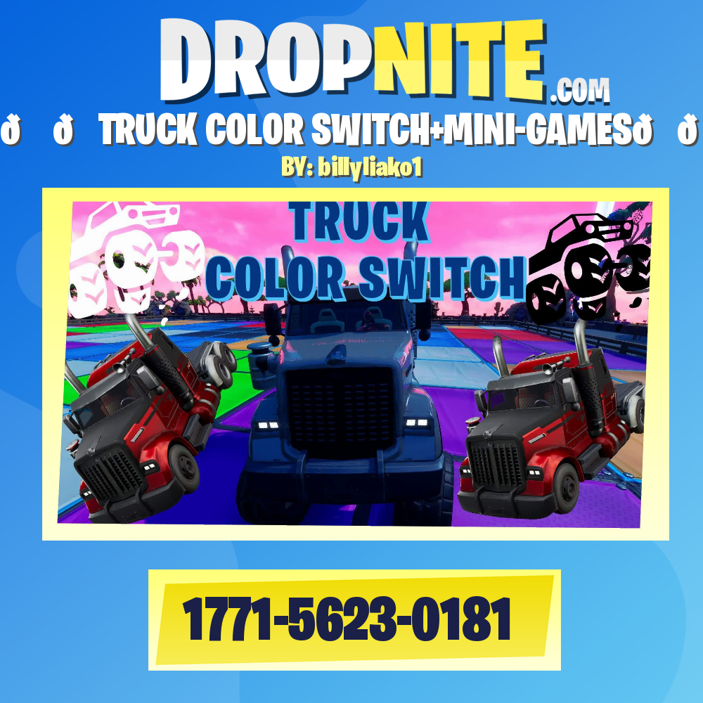 🌈 🚚TRUCK COLOR SWITCH+MINI-GAMES🚚🌈