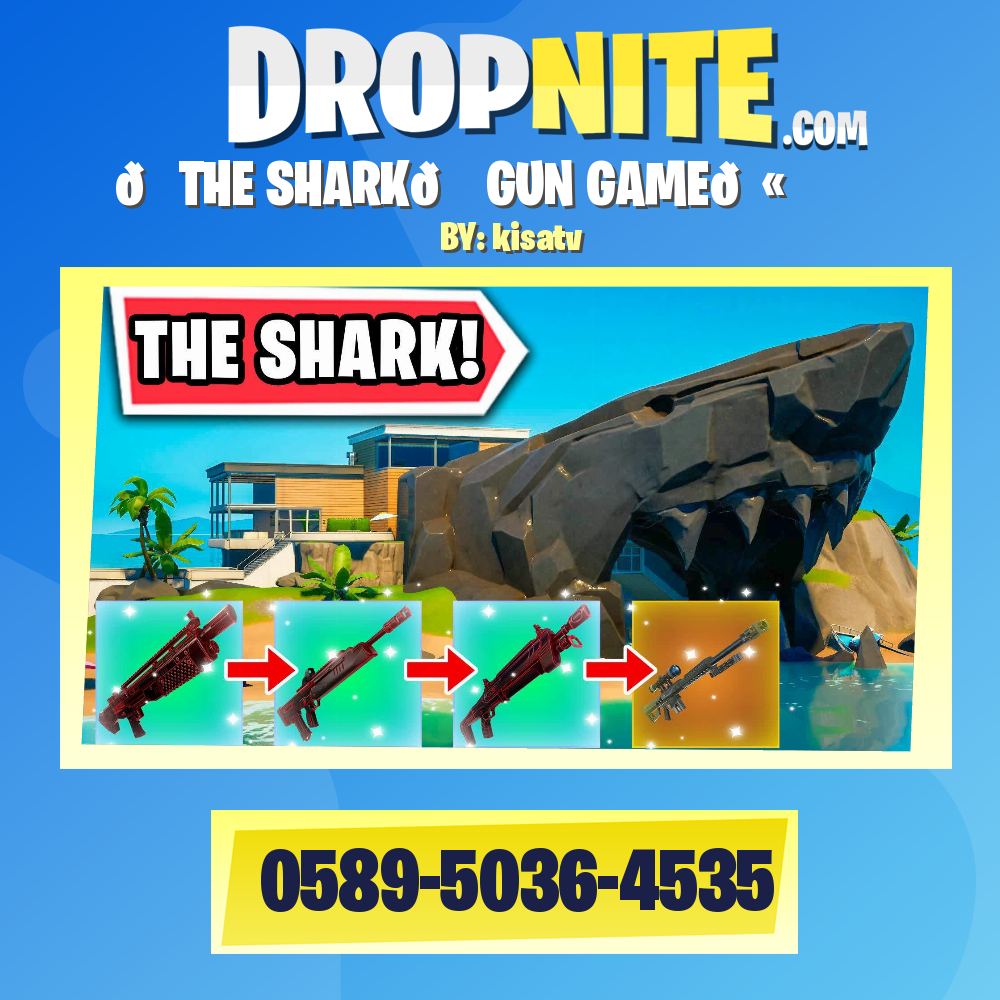 🌊THE SHARK🦈 GUN GAME🔫