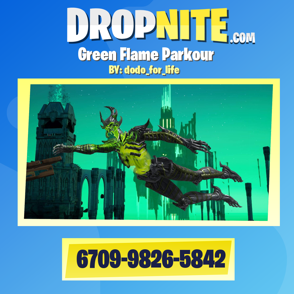 Green Flame Parkour