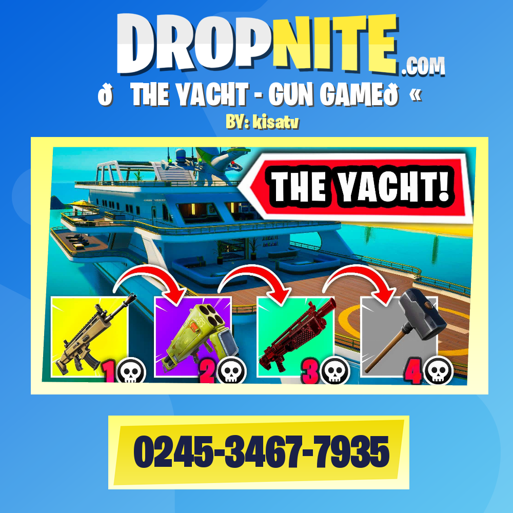 🌊THE YACHT - GUN GAME🔫