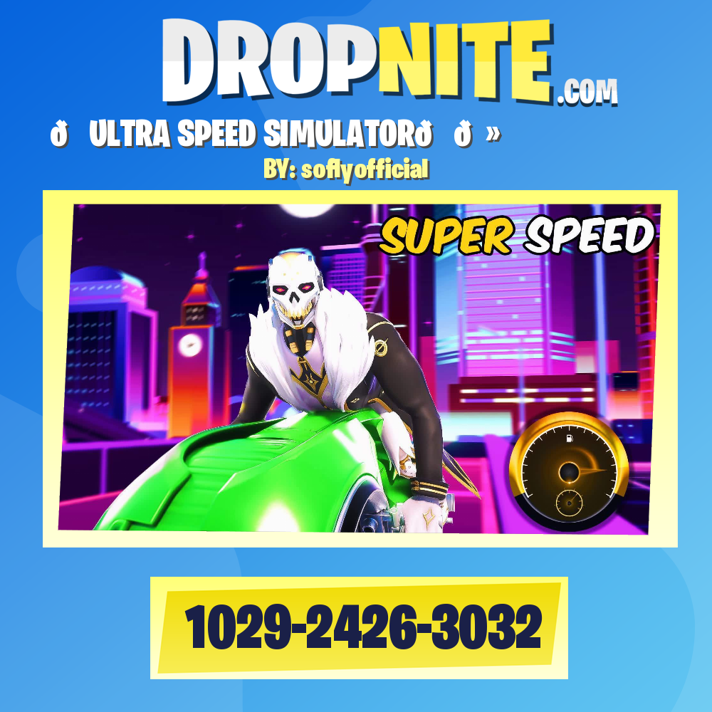 🏍ULTRA SPEED SIMULATOR🏃🏻‍♂️