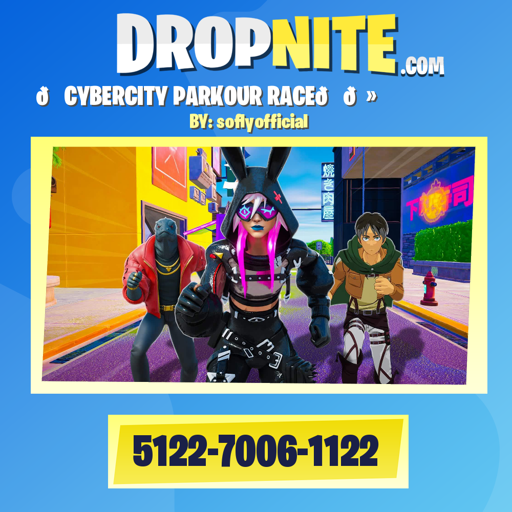 🏎CYBERCITY PARKOUR RACE🏃🏻‍♂️