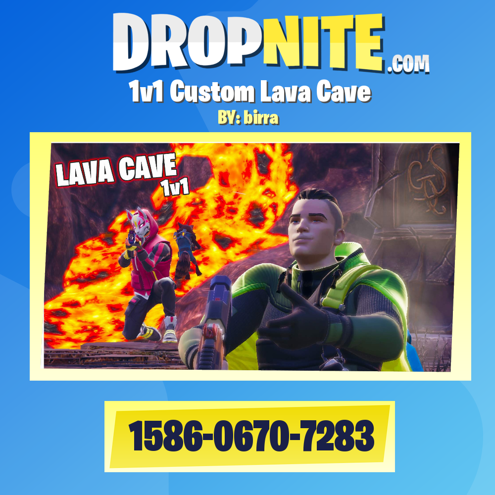 1v1 Custom Lava Cave