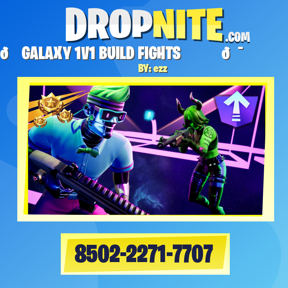 🌌 GALAXY 1V1 BUILD FIGHTS قتال 战争 戦い 💯