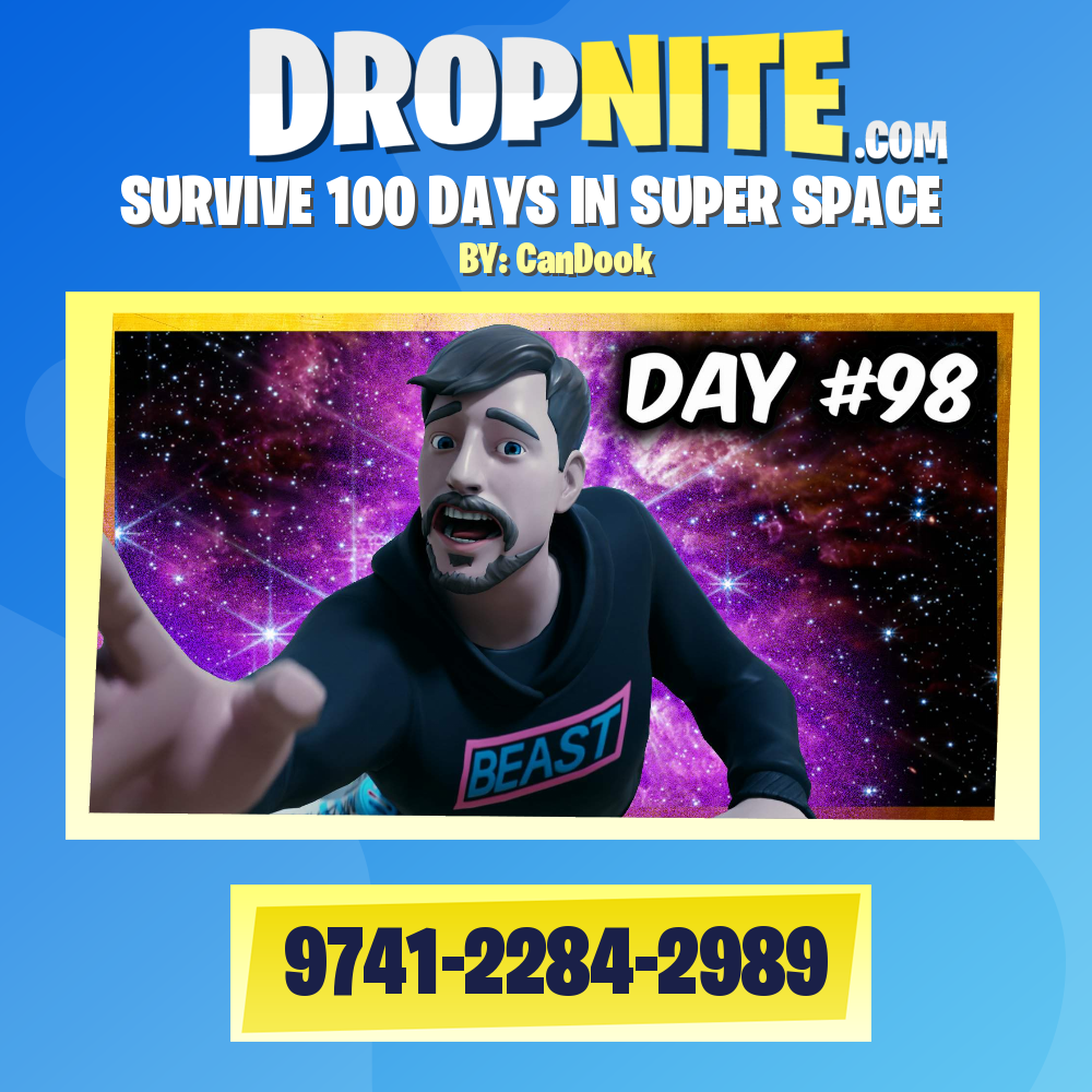 SURVIVE 100 DAYS IN SUPER SPACE