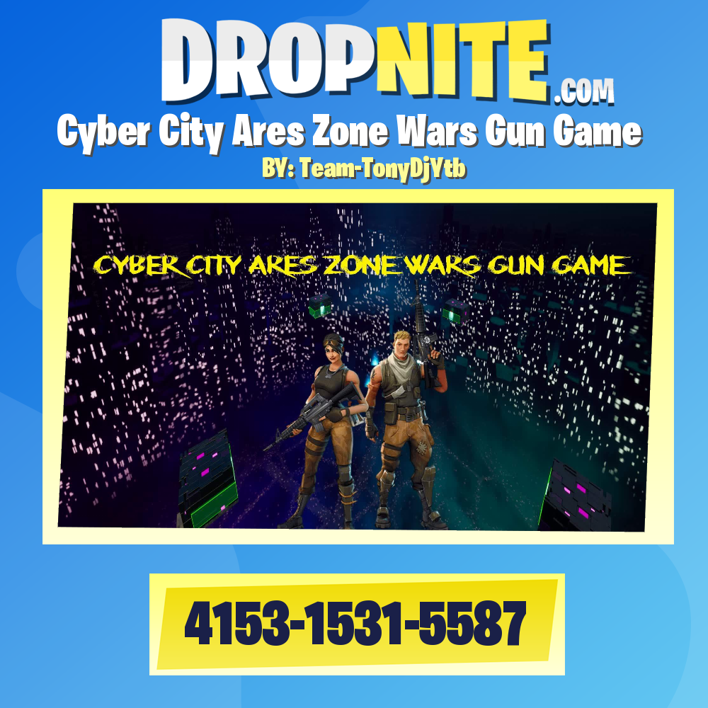 Cyber City Ares Zone Wars Gun Game