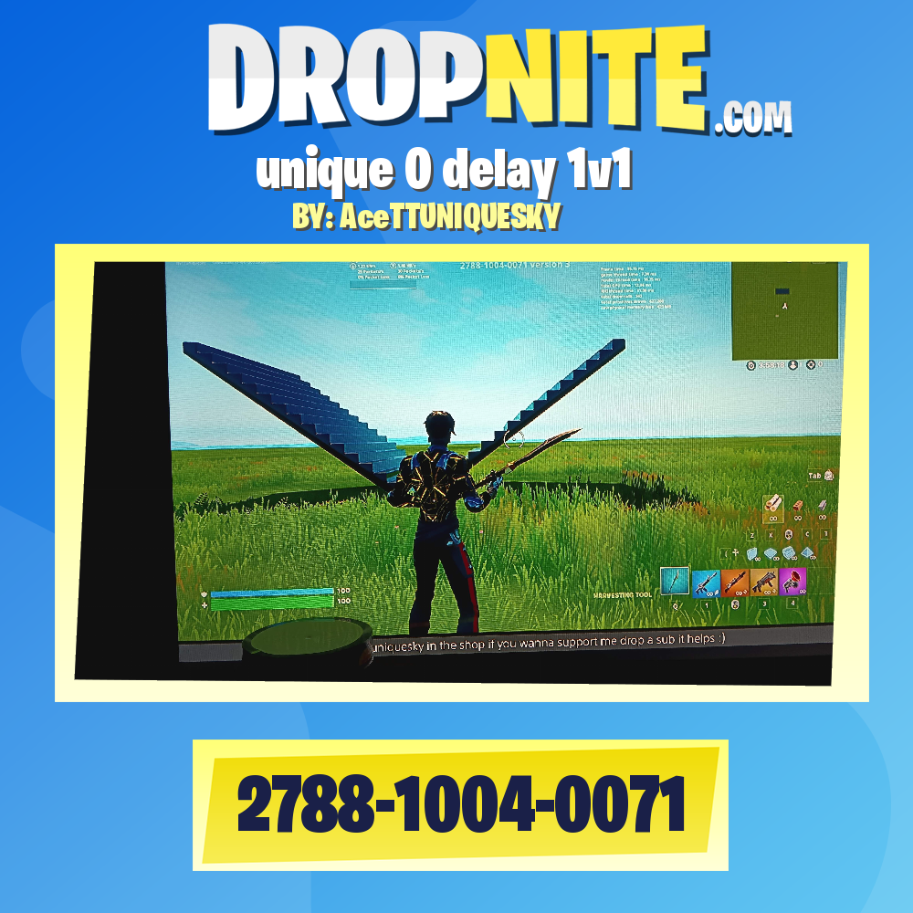 unique 0 delay 1v1