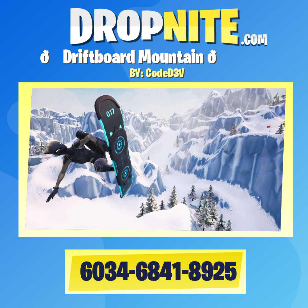 🏂 Driftboard Mountain 🏔️