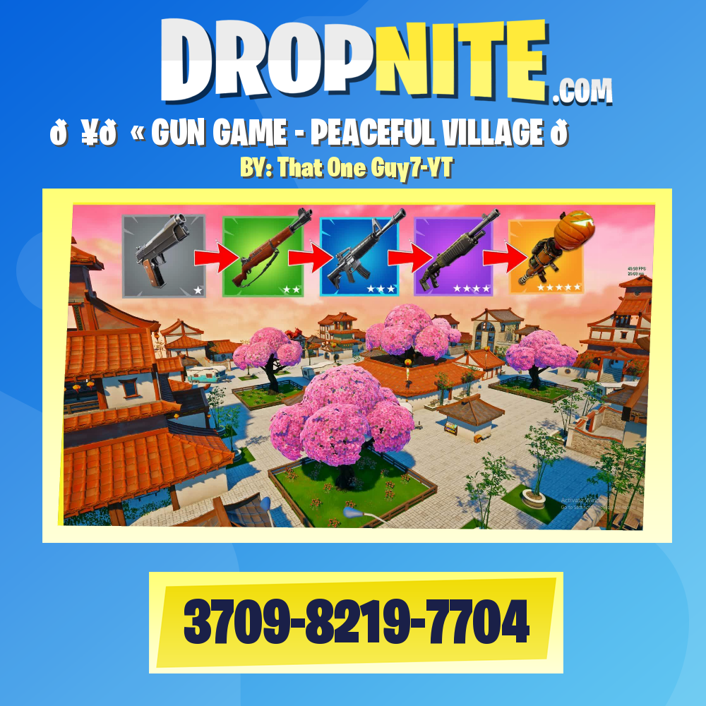 💥🔫 GUN GAME - PEACEFUL VILLAGE 🏘