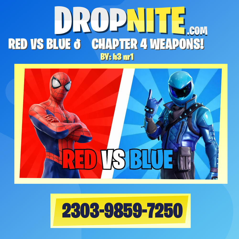❤️ RED VS BLUE 💙 CHAPTER 4 WEAPONS! ⭐