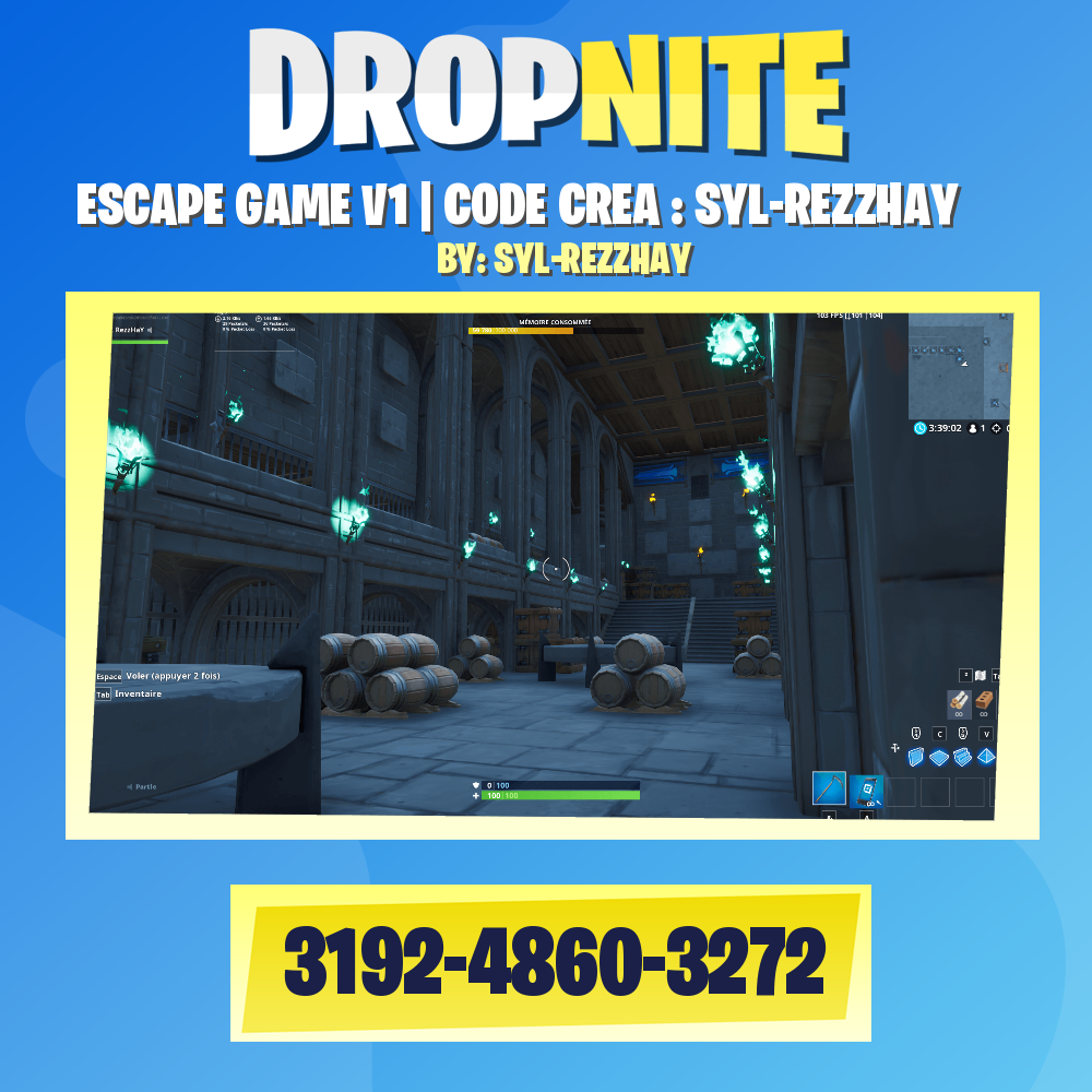 ESCAPE GAME V1 | CODE CREA : SYL-REZZHAY