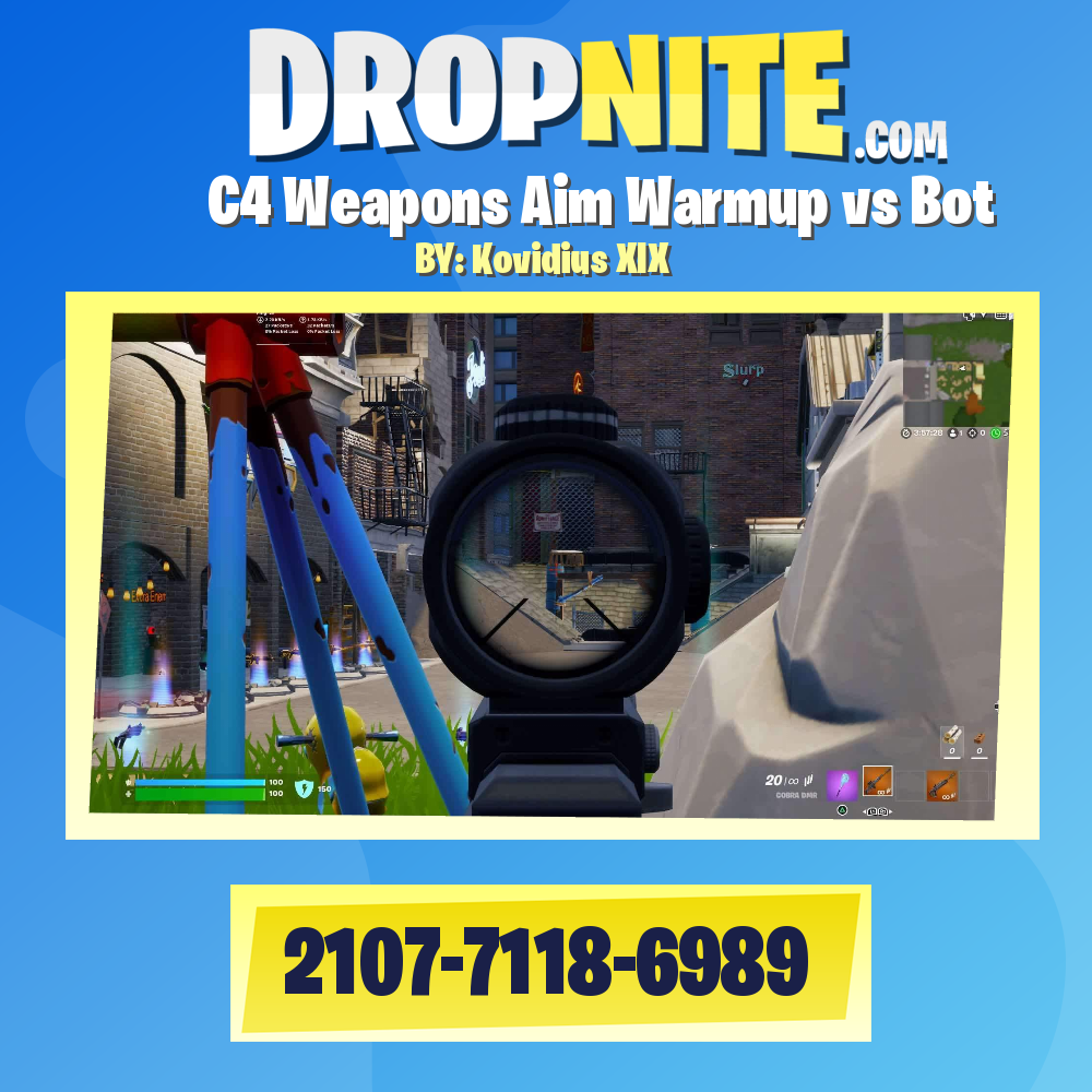 C4 Weapons Aim Warmup vs Bot
