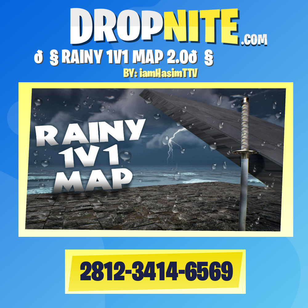 🌧️RAINY 1V1 MAP 2.0🌧️
