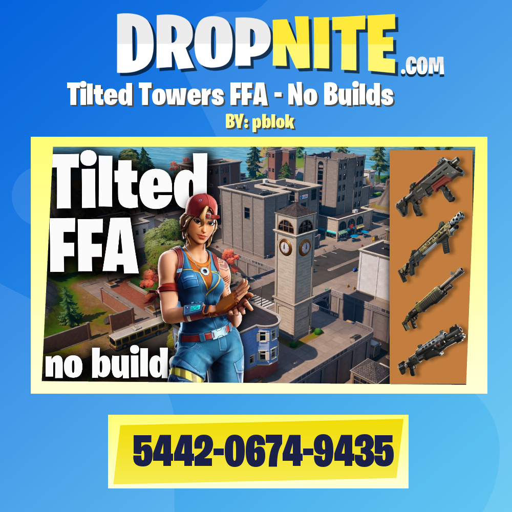 Tilted Towers FFA - No Builds