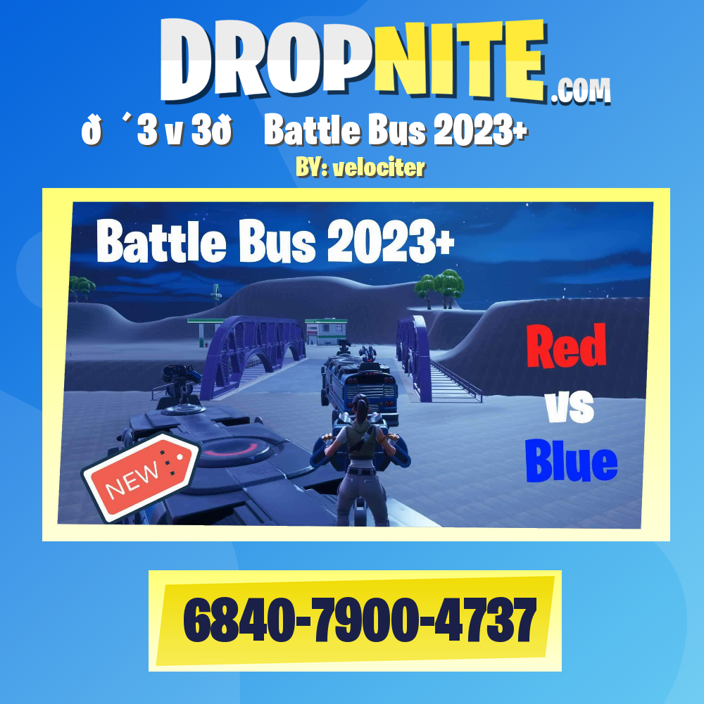 🔴3 v 3🔵 Battle Bus 2023+