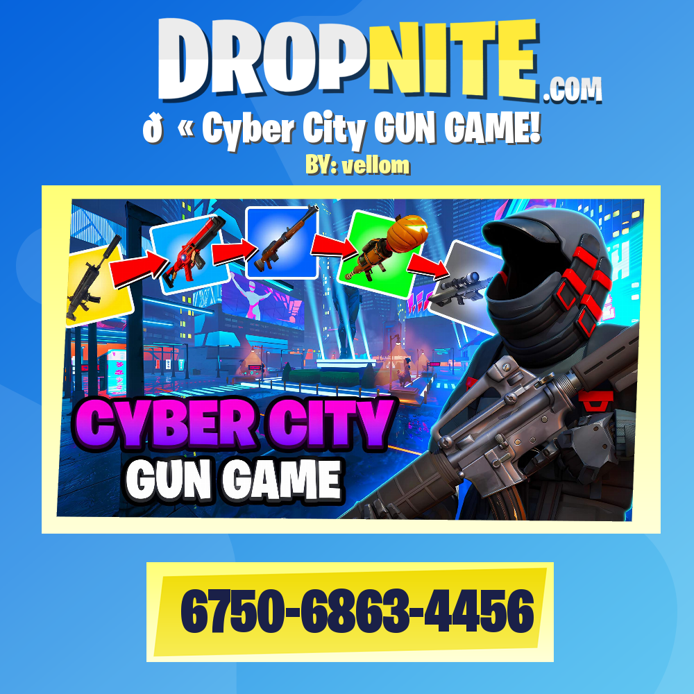🔫 Cyber City GUN GAME!