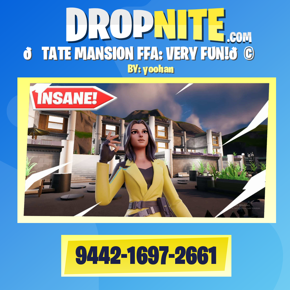 🤑TATE MANSION FFA: VERY FUN!🤩