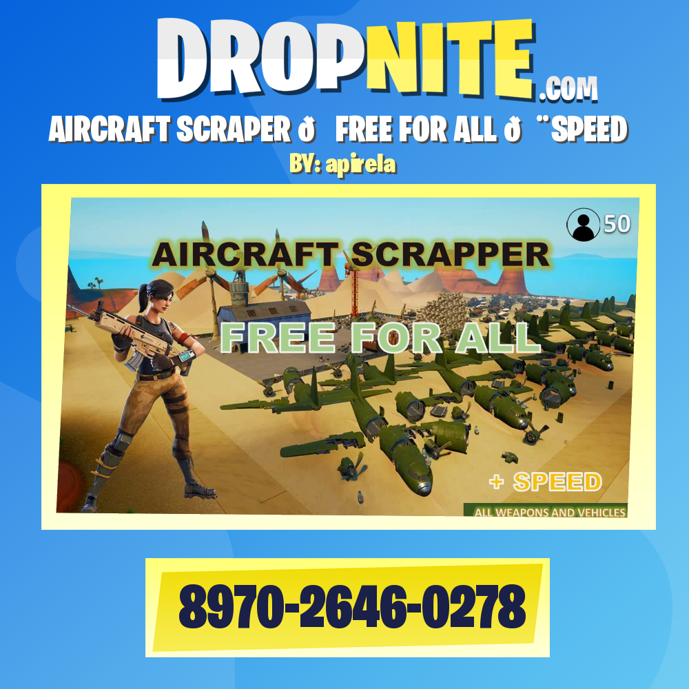 AIRCRAFT SCRAPER 👍FREE FOR ALL 💨SPEED