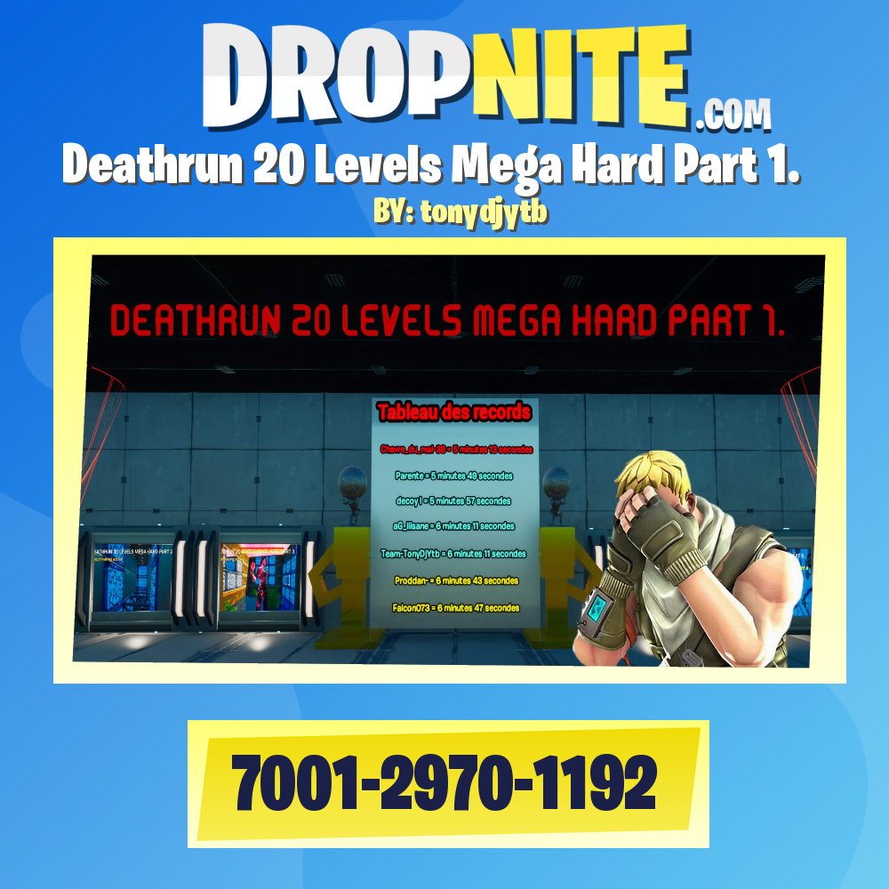 Deathrun 20 Levels Mega Hard Part 1.