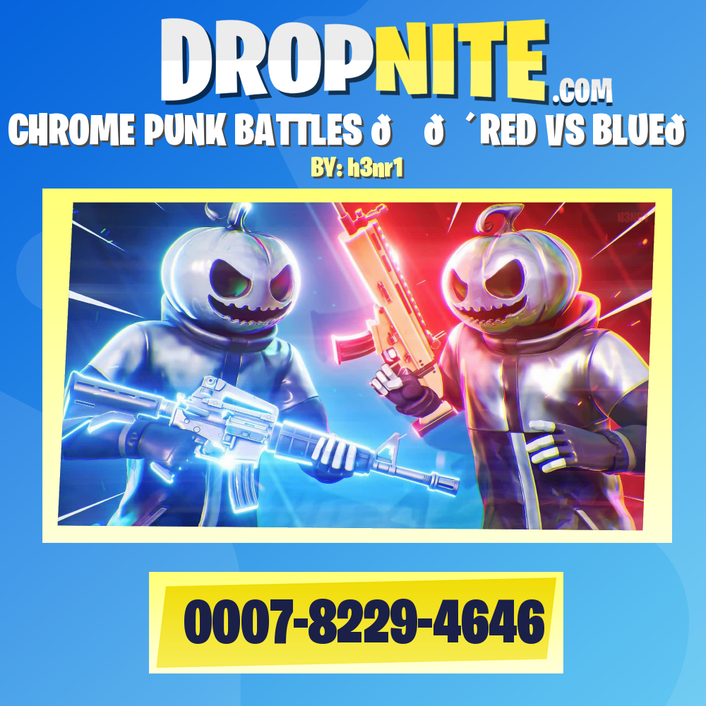 ⭐CHROME PUNK BATTLES 👑 🔴RED VS BLUE🔵