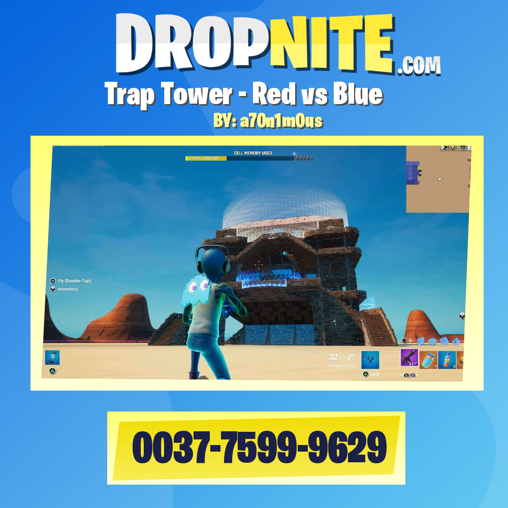Trap Tower - Red vs Blue