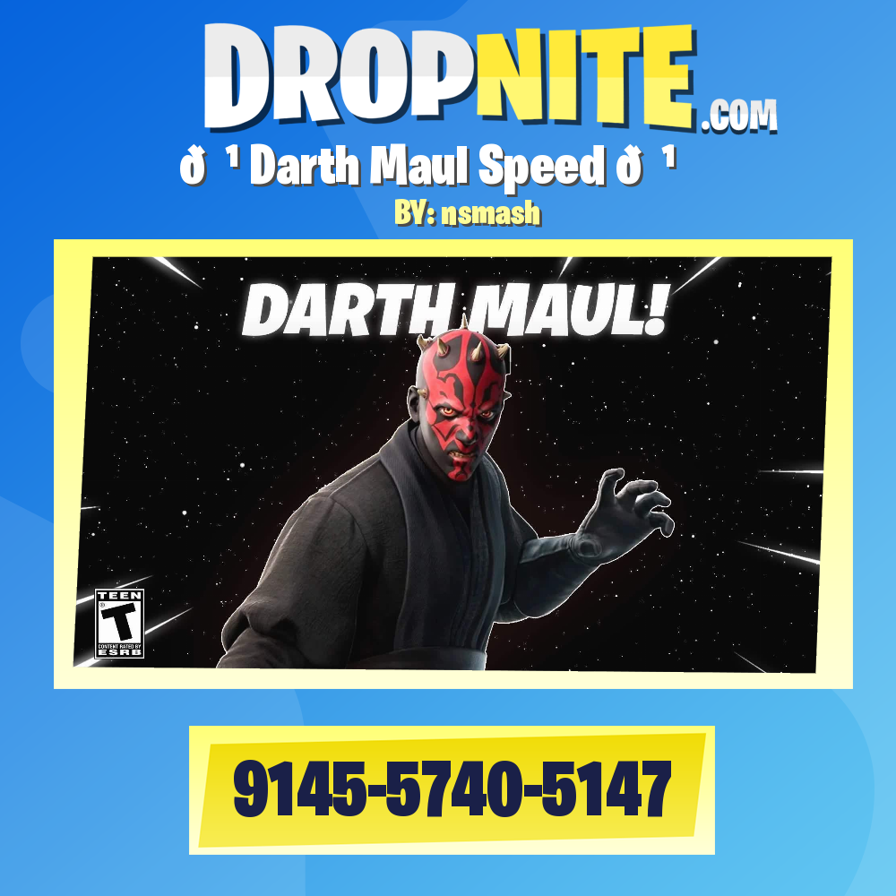 👹 Darth Maul Speed 👹
