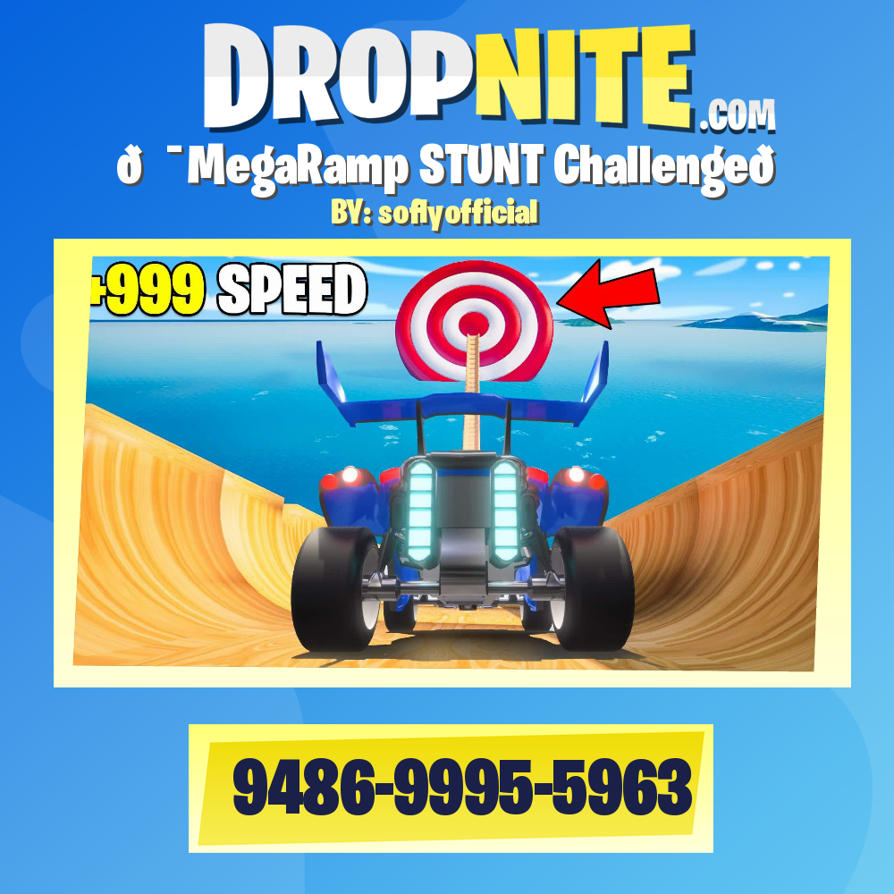 🎯MegaRamp STUNT Challenge🏎