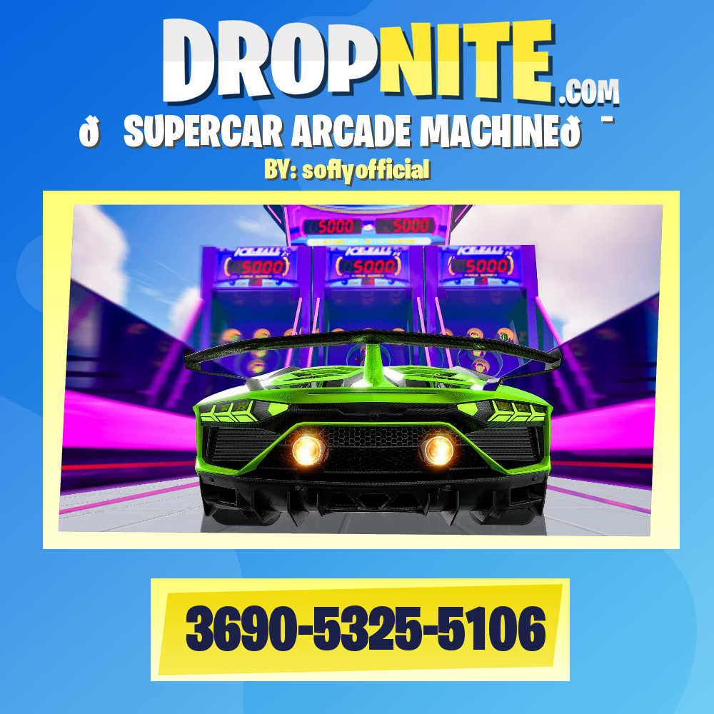 🏎SUPERCAR ARCADE MACHINE🎯