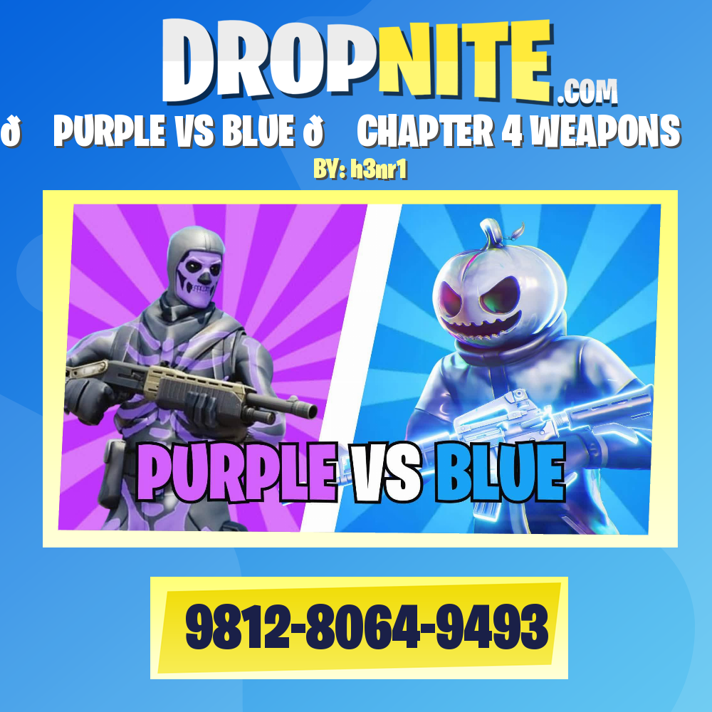 💜 PURPLE VS BLUE 💙 CHAPTER 4 WEAPONS ⭐