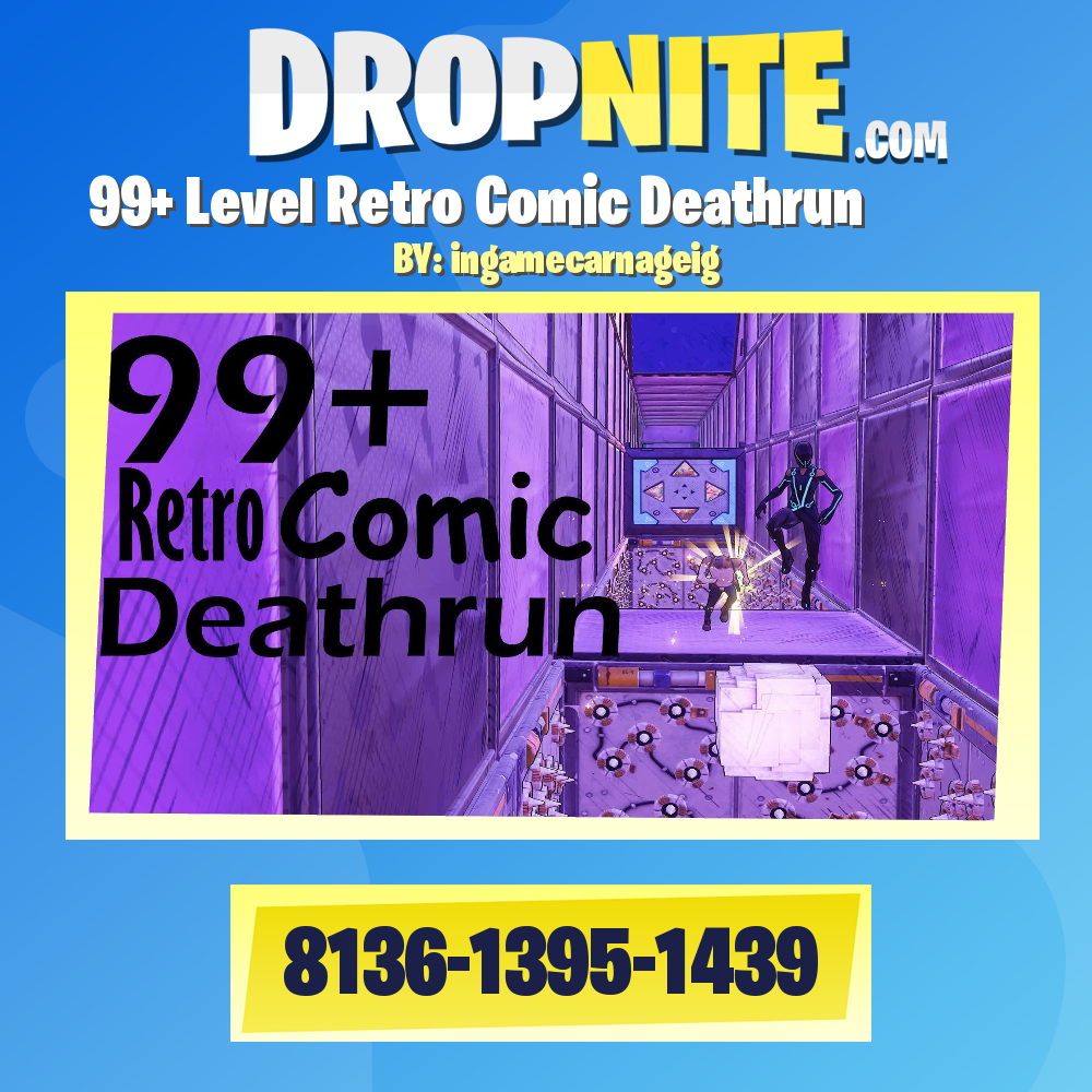 ✨99+ Level Retro Comic Deathrun✨