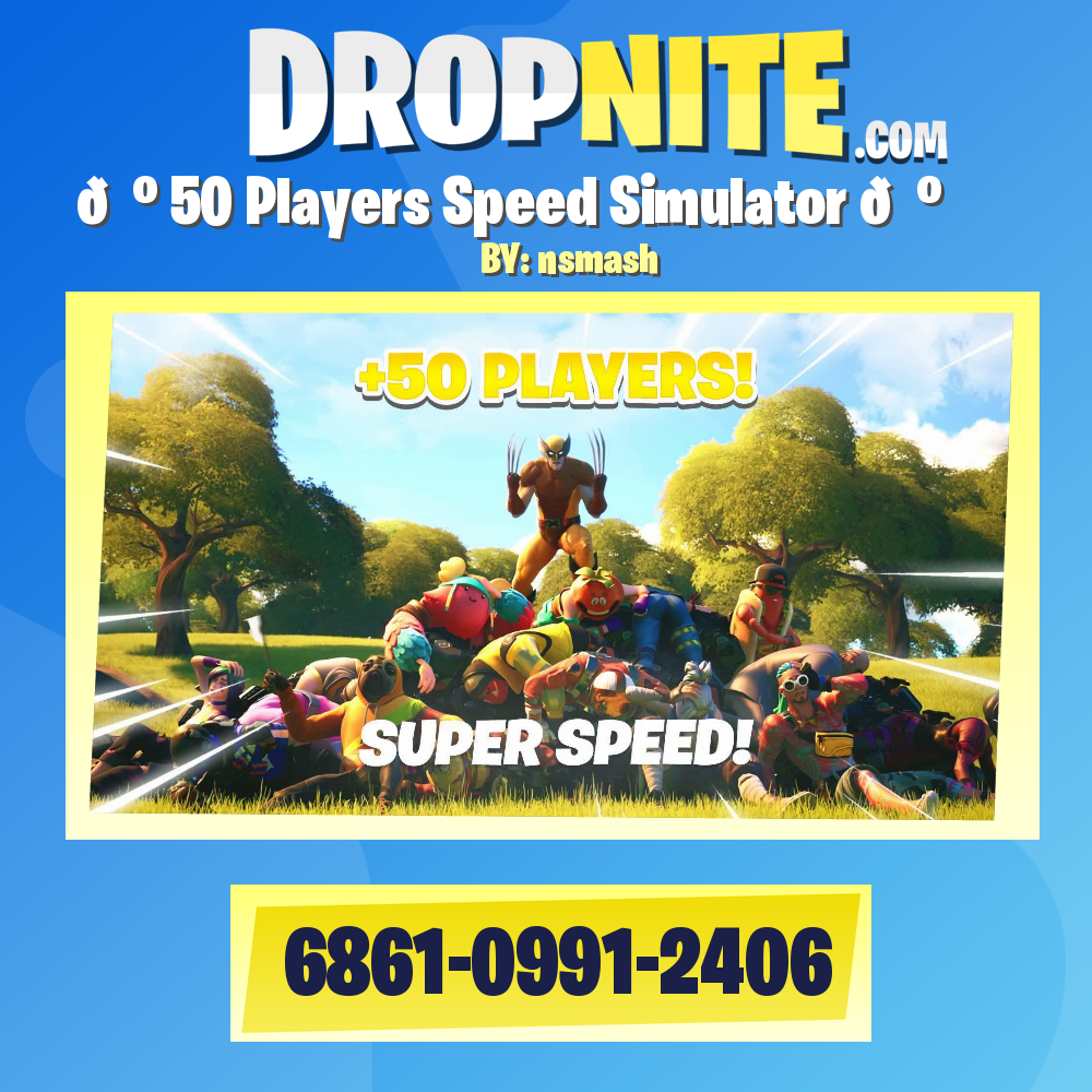 🔺 50 Players Speed Simulator 🔺