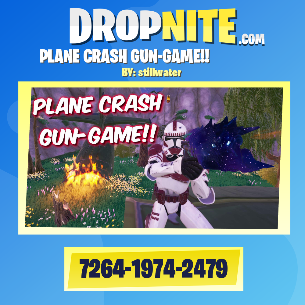 PLANE CRASH GUN-GAME!! ✈️
