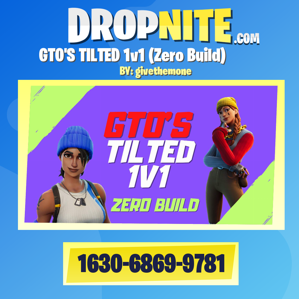 GTO'S TILTED 1v1 (Zero Build)