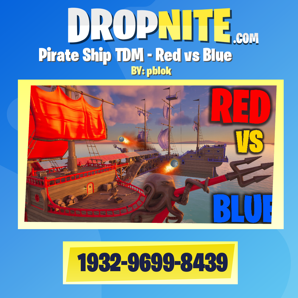 Pirate Ship TDM - Red vs Blue